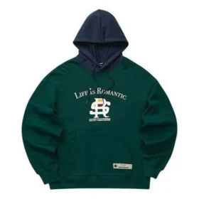 Sudadera con capucha de manga larga Skechers x Romantic Crown «Verde-Blanco»