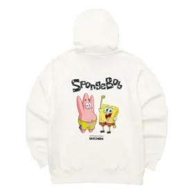 Sudadera con capucha Skechers x Bob Esponja «Blanca»