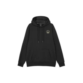 Sudadera con capucha y estampado «Azul, negro y blanco»