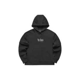 Sudadera con capucha y estampado de Skechers x Hilarious Monster «Negro Blanco»