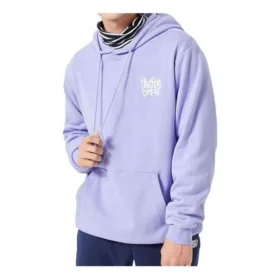 Sudadera con capucha y estampado «Purple White»