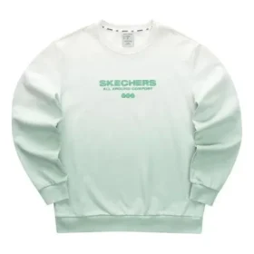 Sudadera con letras degradadas «Green White»