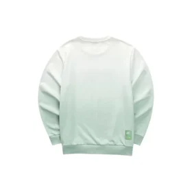 Sudadera con letras degradadas «Green White»