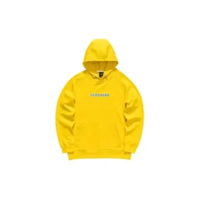 Sudaderas con capucha y estampado «Amarillo, blanco y azul»