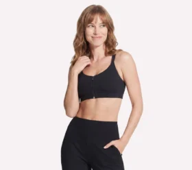Sujetador deportivo Go Walk Evolution con cremallera frontal