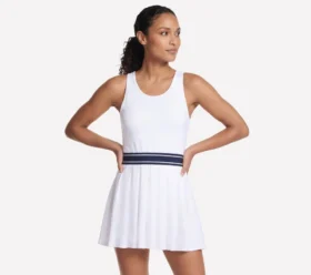 Vestido plisado Court