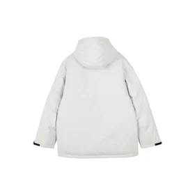 Waterproof jacket with hood from the Lifestyle series «White Black»