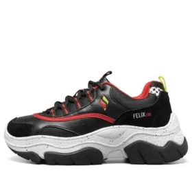 Zapatillas Amp»D x Felix Negro/Rojo