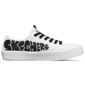 Zapatillas bajas Jeremyville x Skechers V»Lites Blanco/Negro