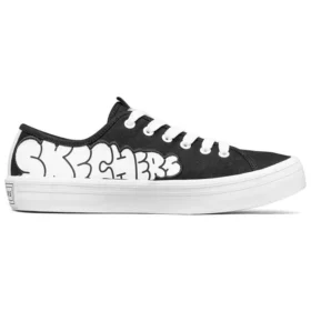 Zapatillas bajas Jeremyville x Skechers V»Lites Negro/Blanco