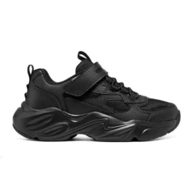 Zapatillas casual de suela gruesa «Black»