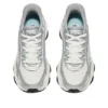 Zapatillas chunky «Blanco, plateado y verde»