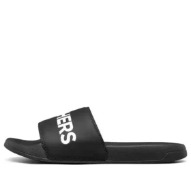 Zapatillas de casa ligeras y cómodas para exterior Side Lines, color negro