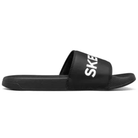 Zapatillas de casa ligeras y cómodas para exterior Side Lines, color negro
