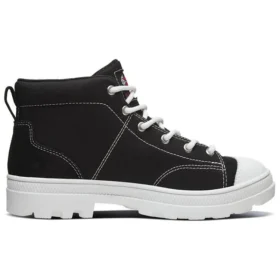Zapatillas de lona altas Roadies, negras