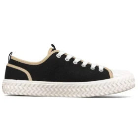 Zapatillas de lona de caña baja Street Trax, negras