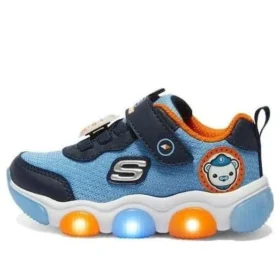 Zapatillas de running «Azul claro, azul marino, naranja»