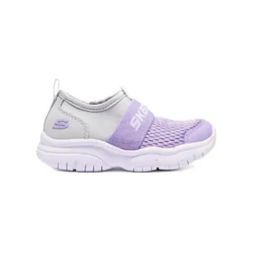Zapatillas sin cordones «Morado plateado»