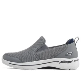 Zapatos bajos Go Walk Arch Fit Lazy Shoes Gris