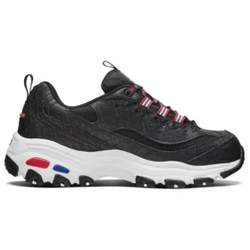 Zapatos bajos Snickers x Skechers D Lites 1.0 Daddy, color negro