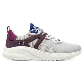 Zapatos Bobs Squad Chaos «Gris, morado y blanco»