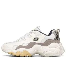 Zapatos de running bajos One Punch Man x Skechers D lites 3.0 Blanco/Gris