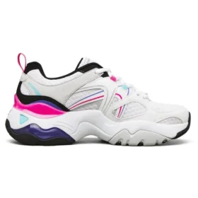Zapatos de running D Lites 3.0 Air de caña baja Blanco/Negro/Rosa