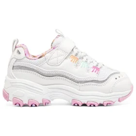 Zapatos de running D’ Lites Strap con Memory Foam «Blanco Rosa»