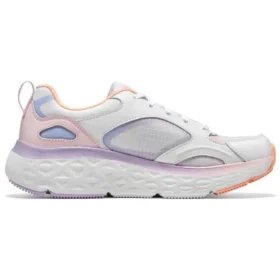 Zapatos de running Delta con Max Cushioning «Blanco Naranja Morado»