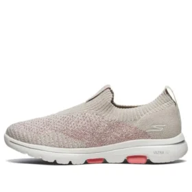 Zapatos de running Go Walk 5 Marrón/Rosa/Blanco