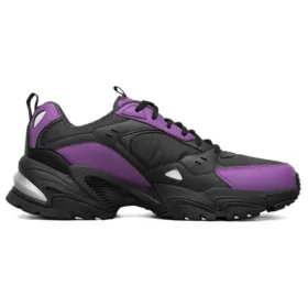 Zapatos de running One Punch Man x Skechers Stamina V2 de caña baja Negro/Morado