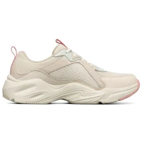 Zapatos de running Stamina Airy de caña baja Crema-Blanco