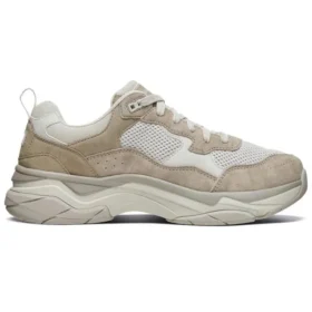 Zapatos de running Staxed Blanco/Marrón
