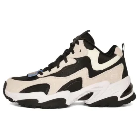 Zapatos de suela gruesa «Beige Black»