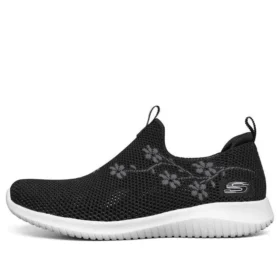 Zapatos deportivos bajos minimalistas, transpirables y ultraflexibles, de estilo athleisure, en color negro