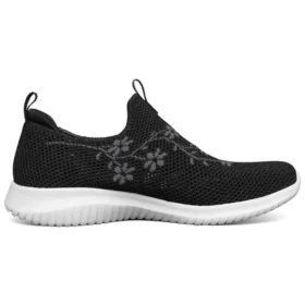 Zapatos deportivos bajos minimalistas, transpirables y ultraflexibles, de estilo athleisure, en color negro