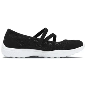 Zapatos deportivos sin cordones con tiras «Negras» Zapatos deportivos sin cordones con tiras «Negras»