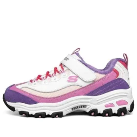 Zapatos Dlites «Blanco Rosa Morado»