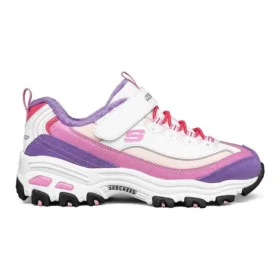 Zapatos Dlites «Blanco Rosa Morado»